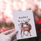 Deers Couple Wedding Cards Funny Puns - Deerly Beloved - Wedding Anniversary Cards For Husband