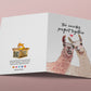 Llamas Funny Wedding Card For Friends - Two Weirdos Alpacas - Engagement Congratulations Cards For Bride And Groom - Funny Anniversary Card