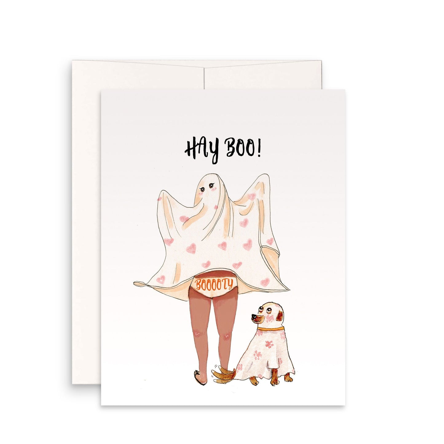 Funny Halloween Cards For Boyfriend - Boo Booty Love Card From Girlfriend