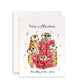 Meerkats Carol Funny Christmas Cards For Friends - Coworkers Holidays Card - Merry Christmas And Happy New Year