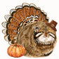Maul Pallas Cat Thanksgiving Cards Funny - Turkey Fall Seasons Greeting Card Set