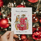 Meerkats Carol Funny Christmas Cards For Friends - Coworkers Holidays Card - Merry Christmas And Happy New Year