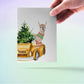 Llama Christmas Card Funny - Feliz Navidad - Alpaca Holiday Cards For Best Friends