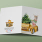 Llama Christmas Card Funny - Feliz Navidad - Alpaca Holiday Cards For Best Friends