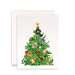 Dog Christmas Card Funny - Dogs Christmas Tree Ornaments - Dachshund Corgi Labrador Retriever Pug Pitbull Dog Lovers