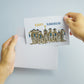Funny Meerkats Hanukkah Card - Jewish Holiday Gift
