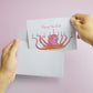 Octopus Menorah Hanukkah Cards For Her - Unique Chanukah Arts For Girl