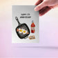 6th Iron Anniversary Card For Husband - Cast Iron Gifts - Funny Anniversary Cards For Him
