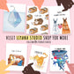 Cute Dog Anniversary Card For Husband - Best Friend Sole Mate Leather Anniversary Gift For Girlfriend