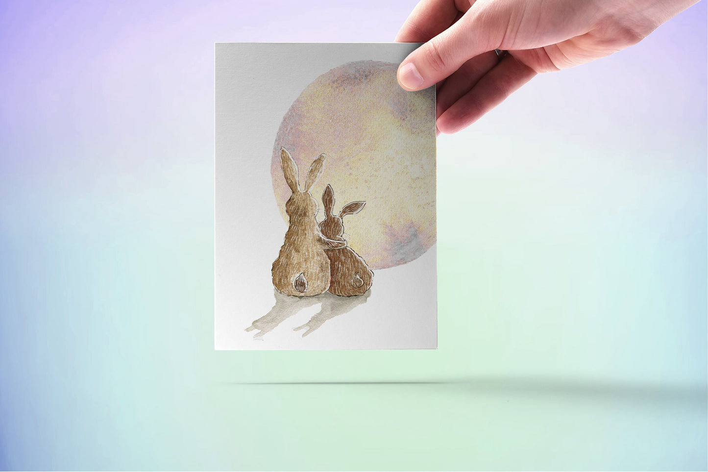 Memory Place - Moon Bunny Collection - Journaling Cards