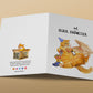 Beer Pizza Gamer Cat Birthday Card Funny - Older But Not Wiser - Orange Tabby Cat Birthday Cards For Friends