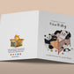 Panda New Parents Congratulations Baby Card - New Baby Card Funny - Baby Shower Gift For New Dad New Mom