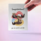 Significant Otter Funny Wedding Card For Friends - Congrats On Engagement Card Funny
