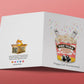 1st Wedding Anniversary Card For Him - Frozen Wedding Cake Tradition - Funny Anniversary Gifts For Husband