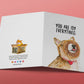 You Are My Everything Bagel - Funny Valentines Day Cards For Boyfriend - Corgi Funny Anniversary Card For Husband Wife - Dog Lover Gifts