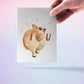Corgi Valentines Day Card For Him - I Love You Card For Girlfriend - Cute Dog Lover Anniversary Card For Husband