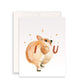 Corgi Valentines Day Card For Him - I Love You Card For Girlfriend - Cute Dog Lover Anniversary Card For Husband