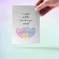 New Dad Valentines Day Card From Wife - Heart Candy Valentines Gift For Mom To Be - Love Card From Baby Kid First Valentine Day Cards