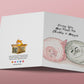 Chunky Seal Couple Anniversary Card For Husband - Funny Valentines Day Card For Girlfriend