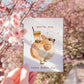 Corgi Boba Tea Valentines Day Card For Boyfriend - Cute Boba Card For Her - I Love You Card For Girlfriend
