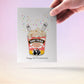 1st Wedding Anniversary Card For Him - Frozen Wedding Cake Tradition - Funny Anniversary Gifts For Husband
