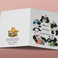 Panda Birthday Card Funny - Giant Panda Bear Party Pandamonium - Cute Birthday Cards For Her