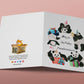Panda Birthday Card Funny - Giant Panda Bear Party Pandamonium - Cute Birthday Cards For Her