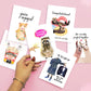 Raccoon Congrats Engagement Card Funny - Best Friend Bridal Shower Card - Shiny Ring Proposal Gifts