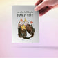 Sea Otter Sister Birthday Card Funny - An-Otter Happy Birthday Card To My Sea Star