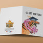 Funny Graduation Card 2022 - Go Get Em Tiger Graduation Gift For Daughter - Orchid Flower Lei Grad Congratulations Cards