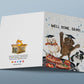 BBQ Dog Graduation Cards Funny - Steak Well Done Grads - Congratulations Card For Dog Lovers
