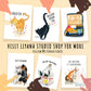 Book Stickers - Well Read Baby Penguin Stickers For Readers - Funny Waterproof Stickers For Bookish Gifts