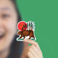 Redwood Forest Sticker - California Bear Sticker - Camping Sticker For Nature Lover Gift - Waterproof Stickers - Liyana Studio