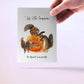 Funny Halloween Cards Squirrels Eating Pumpkin - Tis The Season For Pumpkin Spice - Fall Greetings For Friends