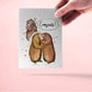 Cute Best Friend Wedding Card Funny - Wedding Day Kiss - Bridal Shower Gifts For Daughter - Liyana Studio