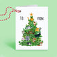 Dogs Cats Christmas Gift Tags - Funny Christmas Tags For Pet Lovers Friend - Christmas Tree Mini Cards - Liyana Studio