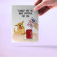 Canned Cranberry Sauce Happy Thanksgiving Cards Funny - Thanksgiving Gift For Dog Lovers - Handmade By Liyana Studio Greetings