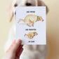 Dad And Daughter Happy Fathers Day Card Funny - Like Father Like Daughter - Dad Birthday Cards From Son