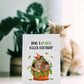 Cat Plant Killer Funny Birthday Cards For Plant Lady - House Plant Lover Gift For Her - Indoor Plant Mom Card For Cat Lovers