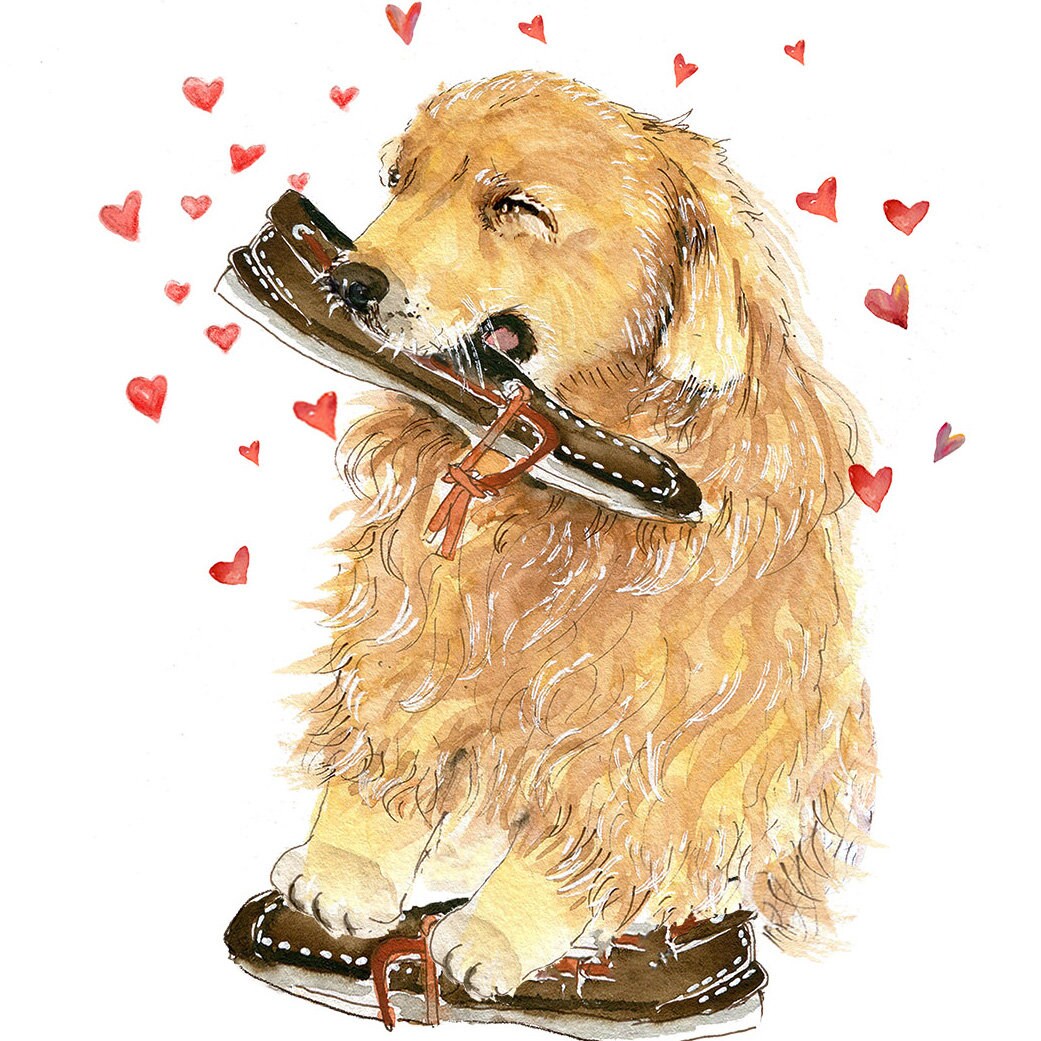 Cute Dog Anniversary Card For Husband - Best Friend Sole Mate Leather Anniversary Gift For Girlfriend
