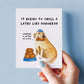 Latkes Dog Funny Hanukkah Cards Set - Latke Love Chanukah Cards For Dog Lovers - Handmade Greeting Cards By Liyana Studio