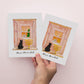 Chrismukkah Cat Hanukkah Cards Set - Chanukah Cards For Cat Dog Lovers - Handmade Greeting Cards By Liyana Studio