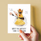 Cheese Chihuahua Dog Valentine Card For Him - Cheesy Funny Love Card For Husband - Funny Greeting Cards handmade By Liyana Studio