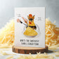 Cheese Chihuahua Dog Valentine Card For Him - Cheesy Funny Love Card For Husband - Funny Greeting Cards handmade By Liyana Studio
