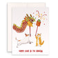 Year Of The Dragon Card - Happy Lunar New Year Cards Set - 2024 Chinese New Year Card For Kids
